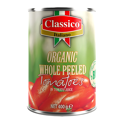 BIO Organic Whole Peeled Tomatoes 400gr