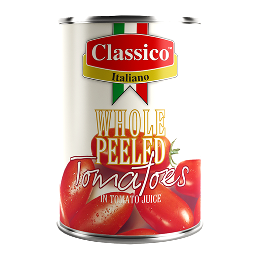 Whole Peeled Tomatoes 400gr