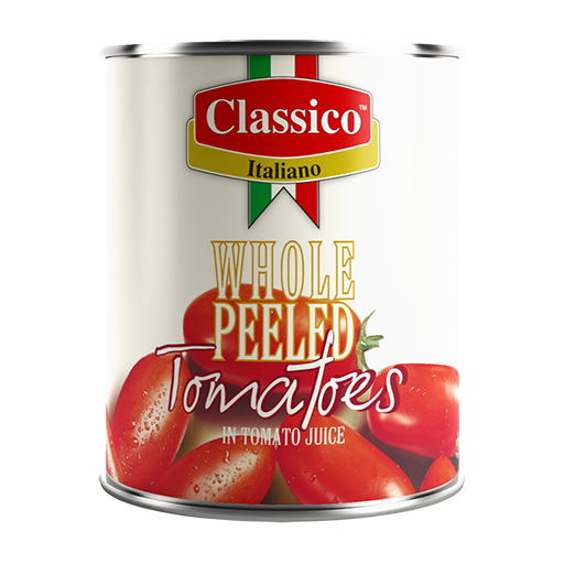 Whole Peeled Tomatoes 800gr