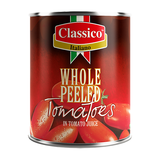 Whole Peeled Tomatoes 800gr