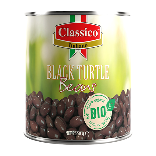 BIO Black Turtle Beans 2550gr