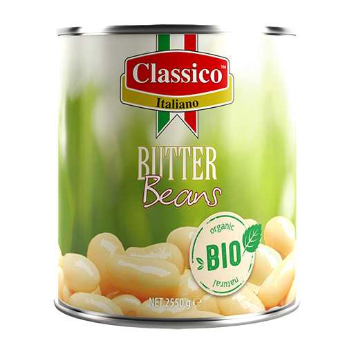 BIO Butter Beans 2550gr