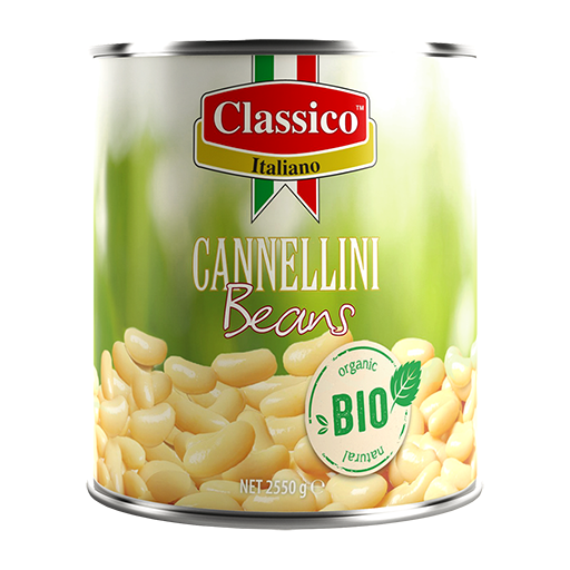 BIO Cannellini Beans 2550gr